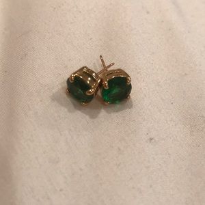 Kate Spade Green Emerald Earrings